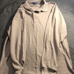 Grey long sleeve dress shirt